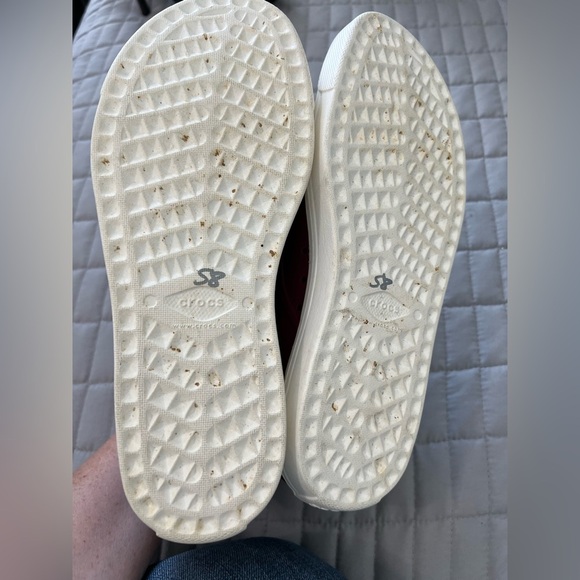 CROCS Citilane Roka Chukka Maroon Shoes - Picture 6 of 7